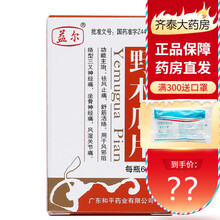 益尔 野木瓜片 60片  祛风止痛 腰酸背痛 舒筋活络 三叉神经痛 坐骨神经痛 风湿关节痛 3盒装
