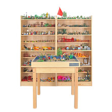 伍贰伍心理沙盘套装1000沙具游戏模型标准实木中小学箱庭咨询室标配 通用版（1000整套配置）