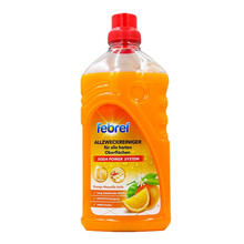 febref德国地板清洁剂家用瓷砖浴室家具多功能进口菲碧清清洗剂 万用清洁1L