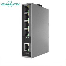 OAMLink OAM-6000-55-5TX 工业交换机百兆5口导轨式安装 工业级以太网交换机5口