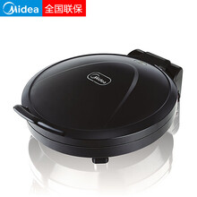 美的（Midea）电饼铛家用双面加热烙煎薄饼机煎锅小型多功能全自动 黑色