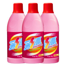 衣物衣服漂白剂清理剂彩漂液白色衣服白鞋子去黄污渍剂彩色 3瓶彩漂剂