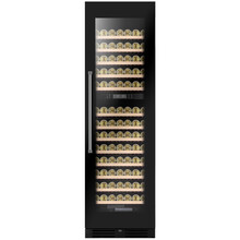 梵斯尼（faseeny）家用超薄红酒柜恒温酒柜冰吧恒温恒湿雪茄柜独嵌双用葡萄酒柜冷饮柜 玻璃门/双温