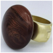 红木方向盘助力球轴承式多功能单手开车车道保持 大红酸枝方向盘助力球2 铜卡轴座