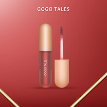 戈戈舞（GOGOTALES）冰淇淋唇泥丝绒雾面哑光唇釉学生款平价口红 戈戈舞冰淇淋唇泥12#蜜桃乌龙
