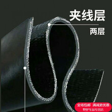 货车铺车厢橡胶垫铺车底橡胶板牛羊槽防滑胶条耐磨夹线输送带 1米长 5毫米厚1.63米宽两层夹线