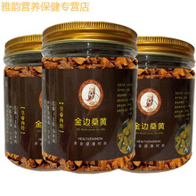 伟博桑黄特级灵芝西藏自治区灵芝桑树金边桑黄 金边桑黄300克 送枸杞200克