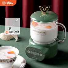小南瓜（Little Pumpkin）迷你玻璃养生壶办公室小型家用多功能煮茶器煮花茶壶mini养身炖煮杯电炖杯D1