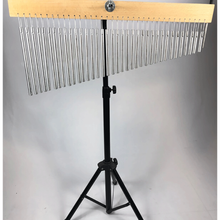 曲漾 打击乐器/奥尔夫教具/36音风铃 /乐队伴奏音树/ 带支架 音束 36音银色风铃+支架