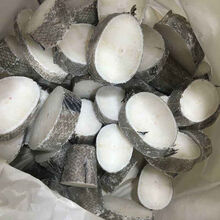 法国银鳕鱼中段新鲜宝宝辅食进口深海鱼鳕鱼片冷冻鳕鱼块 尾段(4-5片/斤)款 一斤尝鲜装