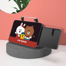 车载小桌板汽车后排折叠餐桌儿童学习桌子后座平板支架车用电脑桌 复古款