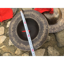 30公分青铜钹川钹江口钹大帽镲黑钹老钹手工打造无钢音 图片色