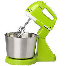 侨源 手持电动打蛋器不锈钢台式打奶油机烘焙打面糊 绿色带桶