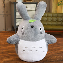 HELIWAYSET【品质保证】超大号宫崎骏龙猫公仔抱枕毛绒玩具玩偶布娃娃男女情人节生日礼物 经典款 50厘米