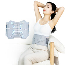 诺泰（nuotai）医用护腰带腰椎间盘牵引器春夏季透气护腰腰椎间盘牵引腰托自发热腰围保暖  L码