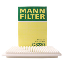 曼牌（MANNFILTER）空气滤清器空气滤芯空滤C3220马自达3 1.41.6马自达2嘉年华1.31.5