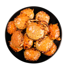 鲜动舌尖 香辣蟹即食大闸蟹小螃蟹零食麻辣海鲜 360g*3罐装（公母混装）