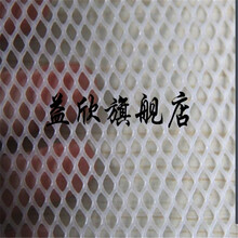 园艺 阳台网片栏杆护栏网防护网儿童围栏安猫咪保护网家用隔离网格 白色加厚2.5孔1平方