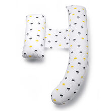 孕妇枕头 护腰侧睡枕 H棉u型多功能侧卧托腹抱枕睡觉神器用品 经典皇冠