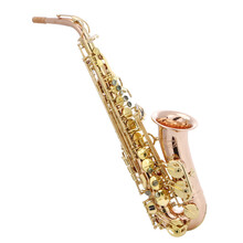 美德威MAS-2000 中音萨克斯 降E调 磷铜材质 漆金工艺  金红色 高级教学款 2年中央维修 磷铜电泳金MAS-2000