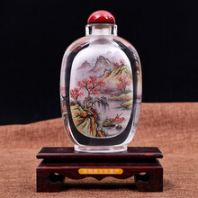 水晶手绘鼻烟壶】价格_水晶手绘鼻烟壶图片- 京东