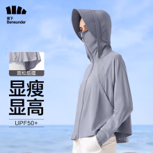 蕉下（beneunder）蕉下女士凉感披肩防晒衣AL41524冰川灰M