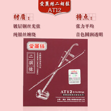 二胡配件二胡弦 专业二胡琴弦内外弦套装银质弦镀金光弦演奏级 演奏级AT12