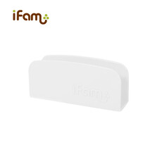 ifam韩国进口 游戏围栏固定夹/防止变形防滑安全拐角直角卡扣 一字卡扣2个(白色)