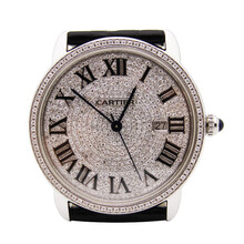 【二手95新】卡地亚(cartier)伦敦系列自动机械男士手表w6701010后