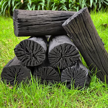 烧烤碳 荔枝木炭 无烟 去甲醛 围炉煮茶 烤火 原木实木菊花果木碳 精选大块（烧烤推荐） 10斤