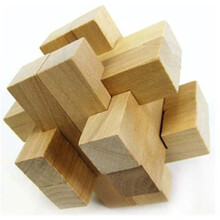 孔明锁鲁班锁大人小孩益智玩具套装智力解压九连环小学生儿童礼物 笼中取宝