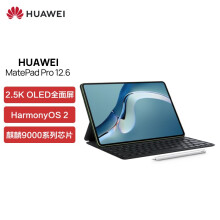 华为HUAWEI MatePad Pro 12.6 2021 鸿蒙HarmonyOS麒麟9000E OLED全面屏平板12+512GB WIFI夏日胡杨 键盘+笔