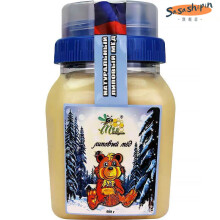 俄罗斯冬熊蜂蜜 1000g 俄罗斯椴树蜜原装进口冬熊品牌蜂蜜蜜原蜜 500克椴树蜜