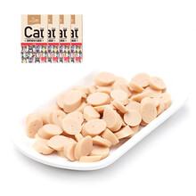 超市	路斯 Luscious 宠物零食 猫火腿肠三文鱼150g*4盒