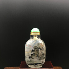 水晶内画鼻烟壶】价格_水晶内画鼻烟壶图片- 京东