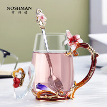 诺诗曼520情人节礼物实用送女朋友闺蜜老婆高颜值水杯女士茶杯玻璃杯
