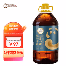 天府菜油 四川浓香菜籽油6.18L 食用油 非转基因