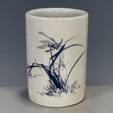 筆筒？雜器 骨董品 老房子古蹟造型木製筆筒(雷射雕刻) – MUPi暮品文創