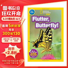 国家地理分级读物 蝴蝶 National Geographic Readers: Flutter, Butterfly!  进口原版  入门级 