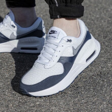 耐克（NIKE）男鞋2025春季新款AIR MAX气垫运动鞋休闲轻便缓震透气跑步鞋 DM9537-102/白蓝/AIR MAX 40.5