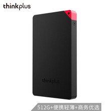 联想（Lenovo） 原装移动硬盘 数据存储硬盘 移动固态512GB Type-c USB3.1 黑