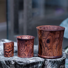 中国古玩　天然木　 唐木瘤木　花梨　黄花梨　筆筒　古物 中国古玩 天然木 唐木瘤木 花梨 黄花梨 筆筒 古物