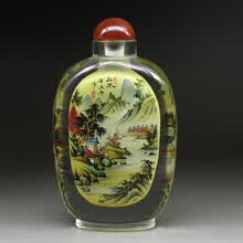 水晶内画鼻烟壶】价格_水晶内画鼻烟壶图片- 京东
