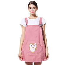 防辐射服孕妇装孕妇四季款防辐射衣服辐射衣孕妇防护服背带裙 粉红色 M