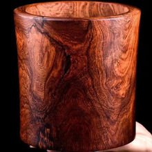 海南黄花梨笔筒】价格_海南黄花梨笔筒图片- 京东