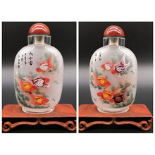 水晶内画鼻烟壶】价格_水晶内画鼻烟壶图片- 京东