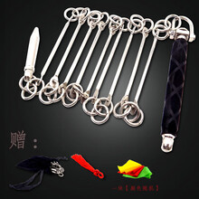 ステンレス九節鞭 Amazon.co.jp: 9セクションの鞭子供大人用ステンレス鋼中国