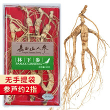 长白山人参野山参20年10克礼盒装野山参林下参【价格图片品牌报价
