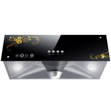 OPPNIGEN 抽油烟机 家用老式 油烟机 壁挂式 顶吸式 中式大吸力小型 吸油烟机 大吸力 正品 热能清洗+全封闭电机+1.5米烟管 自行安装