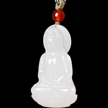 和田玉羊脂玉观音】价格_和田玉羊脂玉观音图片- 京东